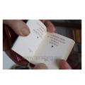 mini book small little book printing figure book